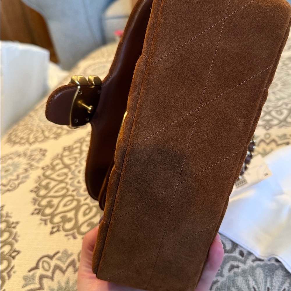 NWT coach suede tabby 20 - Picture 5 of 9